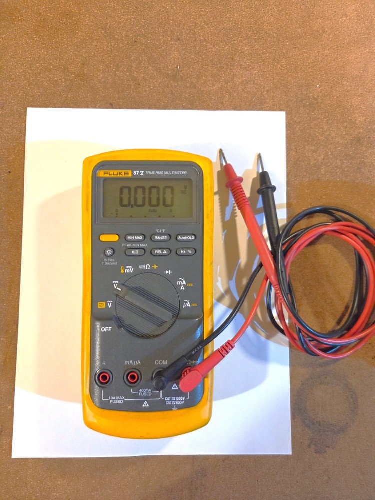FLUKE MODEL 87 V TRUE RMS MULTIMETER v3.03 Firmware (Pre-Recall)