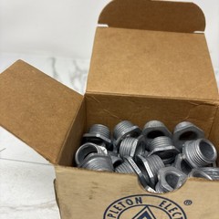 EGS APPLETON EMERSON 1/2″ D/C BUSHED ZINC NIPPLES – Box of 50 – Part # CN-50