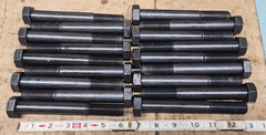 3/4″ – 10 X 6″ Hex Head Cap Screw Grade 5 Plain Finish Lot Of 18