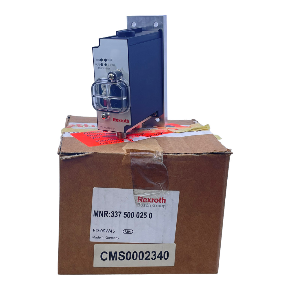 Rexroth 3375000250 Profibus Coupler IP65 5°C = Ta = 40°C 3GD EEX nA T135°C