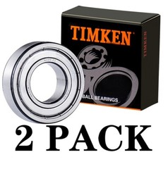 （Qty.2) TIMKEN 6205-ZZ 25X52X15MM Double Metal Seal Bearings 6205ZZ