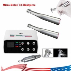 NSK Style Dental Brushless LED Electric Micro Motor 1:5 Increasing Handpiece New