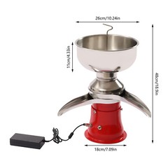 Milk Cream Centrifugal Separator Electric Cream Separator 13.2 Gallons/ 10500rpm