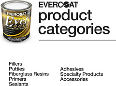 Evergold Lightweight Filler – Easy Sanding Body Filler for Professional Use – 12