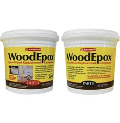 Abatron WoodEpox WE2GKR Epoxy Wood Restoration System 2 Gallon Kit