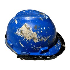 Hard Hat MSA V-Gard Medium Face Shield Frame ANSI Class E Type 1 Ratchet Blue