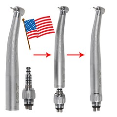 KaVo Style Dental High Speed Handpiece with 4 Hole Quick Coupler Coupling Swivel