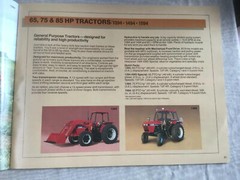 CASE INTERNATIONAL BUYER’S GUIDE 1986 80 PAGES Sales Brochure