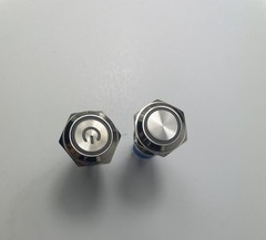 16mm 12V LED ON OFF Push Button Power Switch Latching/Momentary with Wire Socket