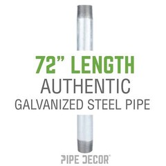 3/4 in. x 72 in. Galvanized Steel Pipe