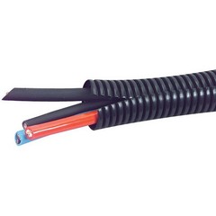 ALL SIZES 1 FT – 100 FOOT Split Wire Loom Polyethylene Tubing Marine Conduit LOT