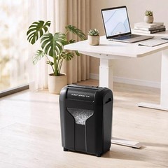 QUIETLEMON 8-Sheet Electric Paper Shredder Home Office Card Heavy Duty