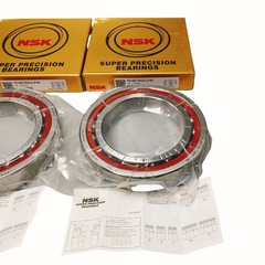 NSK 7018CTRDULP4Y Abec-7 Super Precision Spindle Bearings. ( Set of Two )