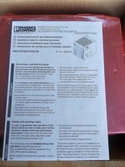 Phoenix Contact 2866394 TRIO Power Supply Unit 3AC to 24V DC