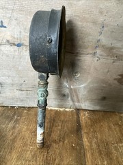 Vintage Burnham Boiler CorpAltitude Pressure Gauge 0-70 Brass Irvington NY
