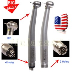 Askeadnt Dental E-generator LED High Speed Handpiece Push Button 2、4 Holes