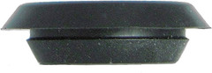 2 1/2″ 2.5 Inch Flush Mount Black Plastic Body and Sheet Metal Hole Plug Qty 5