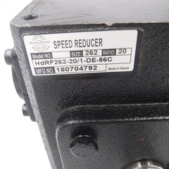 Worldwide Electric HDRF262-20/1-DE-56C Right Angle Worm Gear Reducer 20:1