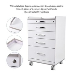 Dental Unit Chair DC Motor Computer Controlled+Stool /Storage Cabinet Tool Cart