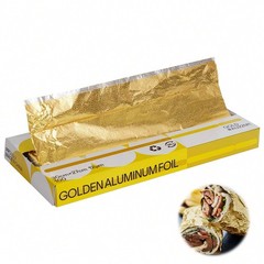 100 Count Premium Pop-Up Gold Foil Sheets Interfolded Precut Greaseproof