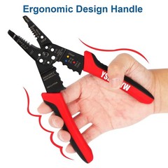 Wire Stripper, 3rd Generation Wire CrimpingTool, 8IN Professional Wire Strippers