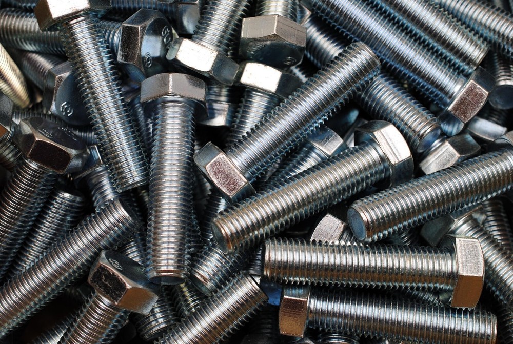(10) Metric M20-2.5 x 80 Hex Head Cap Screw Zinc Plated Class 10.9 Bolts DIN 933