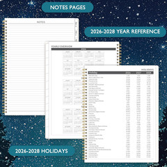 Monthly Planner 2026-2028 – 2 Year Monthly Planner 2026-2028, July 2026 – June 2