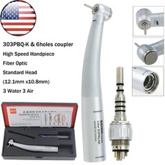 BEING Dental High Speed Fiber Optic Turbine Handpiece fit KAVO Coupler 4/6 Holes