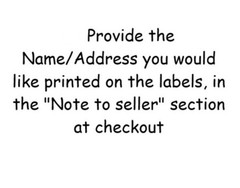 30 CARTOON DOG FRIEND RAINBOW PERSONALIZED RETURN ADDRESS LABELS 1 in X 2.625 in