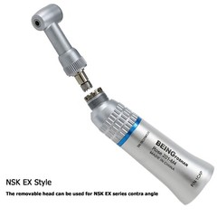 BEING Dental Low Speed Straight Handpiece Air Motor Contra Angle Latch Push NSK