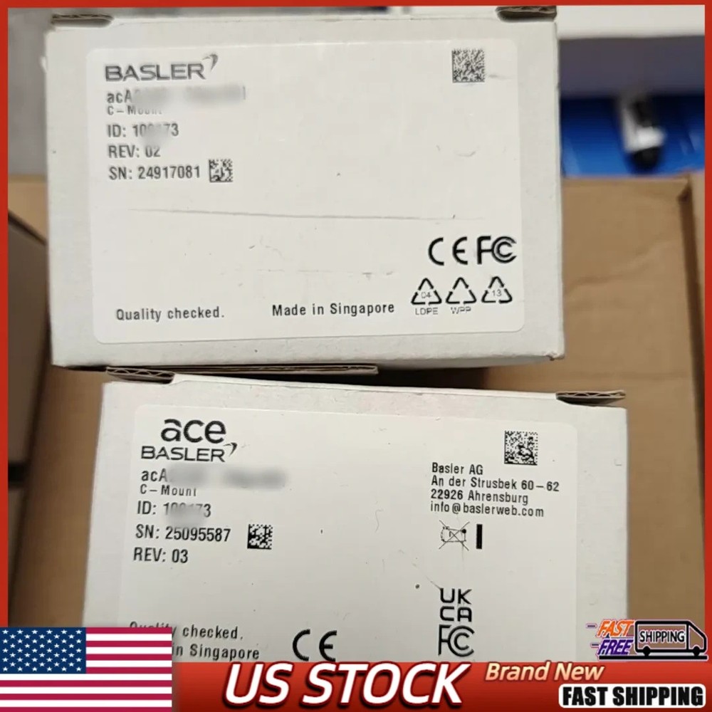 acA1920-40gcCMT New Sealed Industrial Camera Basler In Box Free Delivery