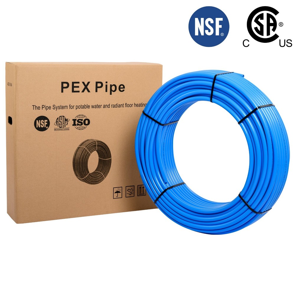 EFIELD 3/4″ x 300ft Blue Pex-b Tubing/Pipe For Potable Water Application, NSF