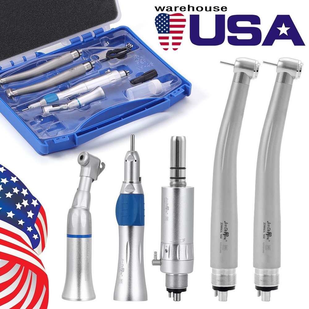 Portable Dental Mobile Delivery Unit Air Compressor Strong Suction /Handpiece 4H