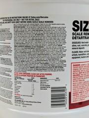 Hercules Sizzle Scale Remover 20310 Industrial Descaler & pH Test Kit 1 Gallon