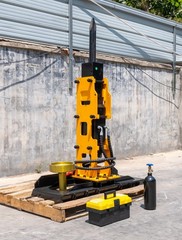 Hydraulic Breaker + Pile Driver Head for Bobcat Skid Steer – Dual Function Tool