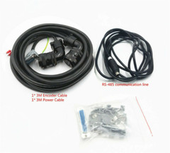 220V 1.8KW NEMA42 AC Servo Motor Drive Conrroller Kit 6Nm 5Nm 4Nm 2Nm +3M Cables