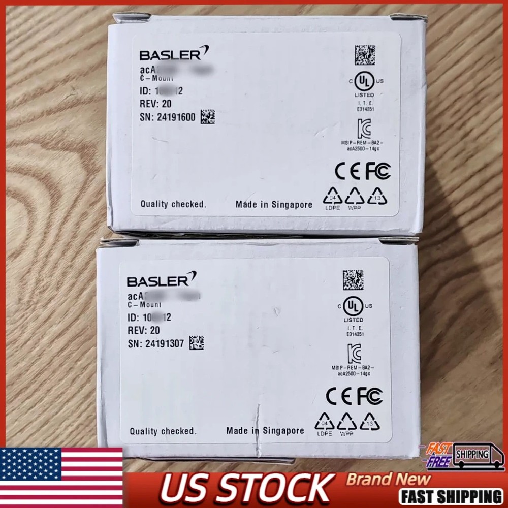 ACA130M-GE-D Basler Industrial Camera NEW SEALED US Stock Fast Delivery