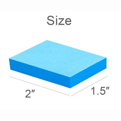 Mini Sticky Notes 1.5×2 Inch Bright Colors SelfStick Pads 24 Pack 1800 Sheets