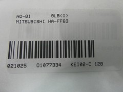 Mitsubishi HA-FF63 Servo Motor 3ph 600w 3000rpm 129v-ac
