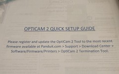 Panduit OptiCam 2 OCTT2 Fiber Optic Field Termination Tool System Kit w/ Case &