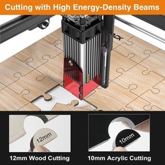 Used Atomstack A5 Pro Laser Engraver 40W DIY CNC Cutter for Wood Metal 410x400mm