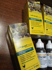 (7 pack) Safe-Guard AquaSol Dewormer 5@ 3mL & 2@ Backyard Chicken Zyfend A 30 ML