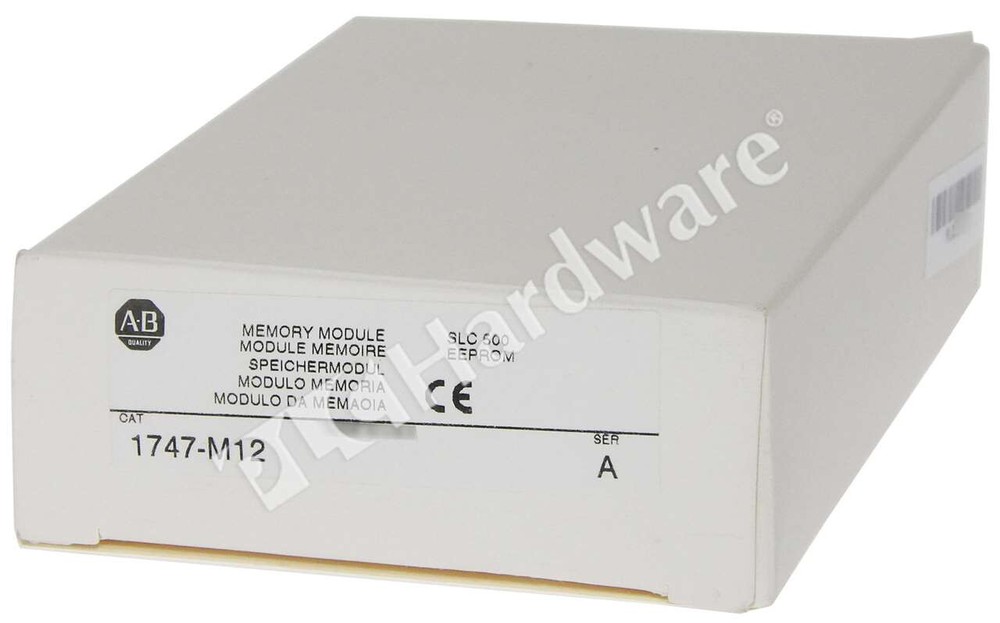 Surplus Open Allen Bradley 1747-M12 /A SLC 500 Flash Memory Module EEPROM 64K