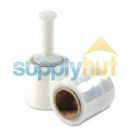 5″ in. x 1000FT 80 Gauge 12 Rolls Stretch Shrink Film Hand Wrap + Handle