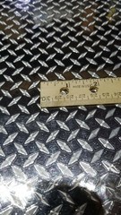 Silver Mini Diamond Plate Sign Plotter Cutter Vinyl Film Roll