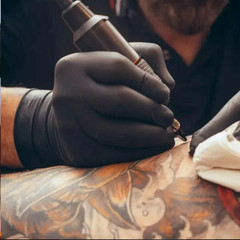 Black Nitrile Gloves 5 Mil Latex Free Powder Free Medical Exam Disposable Gloves