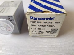 PANASONIC PM4S Multirange Timer ANALOG PM4S-A2C10M-AC120V ATC94343 100-120V AC