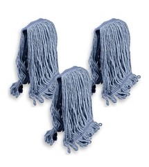 Bison Life KLEEN HANDLER Nano Microbial General Cleaning Mop – 24 Replacements
