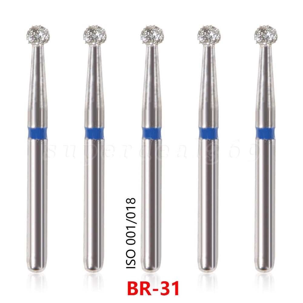 100 Types Dental FG Diamond Burs For High Speed Handpiece Friction Grip