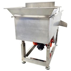 110V Stainless Steel Linear Vibrating Screen Electric Three-layers Linear Sieve